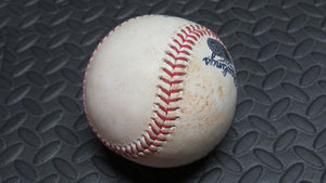 2020 Hanser Alberto Baltimore Orioles Game Used RBI Double MLB Baseball! 2B Hit!