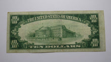 Load image into Gallery viewer, $10 1929 Salem New Jersey NJ National Currency Bank Note Bill Ch. #3922 VF+