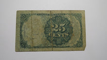 Load image into Gallery viewer, 1874 $.25 Fifth Issue Fractional Currency Obsolete Bank Note Bill 5th Good