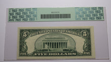 Load image into Gallery viewer, 2 $5 1950 Consecutive Serial Numbers Federal Reserve Bank Note Bills NEW63 PCGS