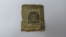 Load image into Gallery viewer, 1776 One Shilling New York NY Colonial Currency Bank Note Bill