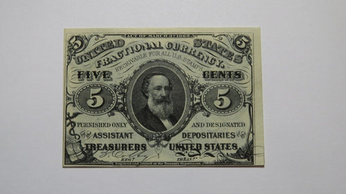 1863 $.05 Third Issue Fractional Currency Obsolete Bank Note Bill 3rd GEM NEW+