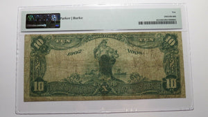 $10 1902 Kasson Minnesota MN National Currency Bank Note Bill Ch #10580 VG10 PMG