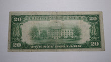 Load image into Gallery viewer, $20 1929 Moose Lake Minnesota MN National Currency Bank Note Bill Ch #12947 RARE