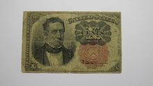 Load image into Gallery viewer, 1874 $.10 Fifth Issue Fractional Currency Obsolete Bank Note Bill VG Condition
