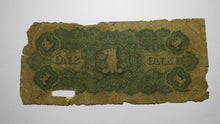 Load image into Gallery viewer, $1 1861 Macon Georgia GA Obsolete Currency Bank Note Bill Macon Brunswick RR Co.