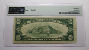 $10 1929 Ada Oklahoma OK National Currency Bank Note Bill Charter #12591 VF25