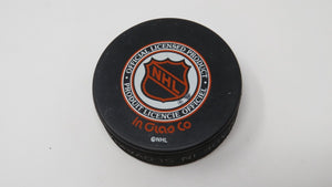 Pat Poulin Montreal Canadiens Autographed Signed NHL Official Hockey Puck