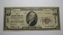 Load image into Gallery viewer, $10 1929 Georgetown Kentucky KY National Currency Bank Note Bill! Ch. #8579 RARE