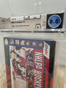 NHLPA Hockey '93 Super Nintendo Factory Sealed Video Game Wata Graded 8.0 A NHL