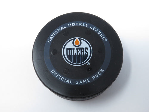 2022 Edmonton Oilers Vs. Colorado Avalanche Game 3 WCF Playoff Game Used Puck