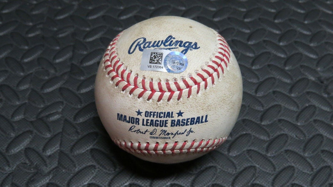 September 17, 2020 Baltimore Orioles Vs. Tampa Bay Rays Game Used MLB Baseball!