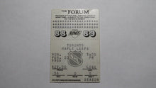 Load image into Gallery viewer, February 20 1989 Los Angeles Kings Maple Leafs Hockey Ticket Stub 2 Gretzky Goal