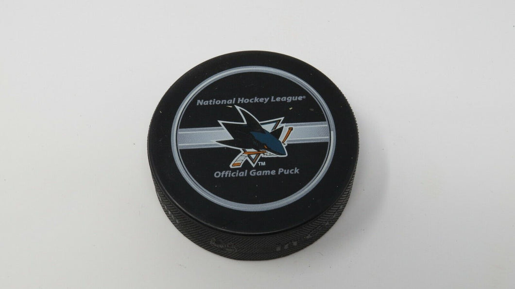 2008 Stanley Cup Playoffs San Jose Sharks Official Bettman Game Puck Not Used
