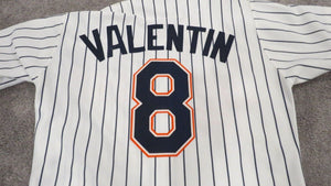 1992 Jose Valentin San Diego Padres Game Used Worn Issued MLB Baseball Jersey!