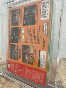 WWF War Zone Wrestling Nintendo 64 N64 Factory Sealed Video Game Wata Graded 7.5