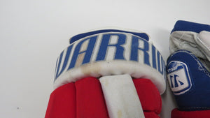 2011-12 Ryan Callahan New York Rangers Game Used Worn Warrior Hockey Gloves 14