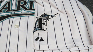 2009 Ross Gload Florida Marlins Game Used Worn MLB Baseball Jersey! Miami Signed