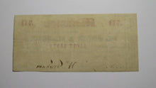Load image into Gallery viewer, $.50 1862 Atlanta Georgia Obsolete Currency Bank Note Bill Western Atlantic RR