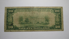 Load image into Gallery viewer, $20 1929 Glens Falls New York NY National Currency Bank Note Bill Charter #7699