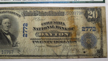 Load image into Gallery viewer, $20 1902 Dayton Washington WA National Currency Bank Note Bill Ch. #2772 PMG F12