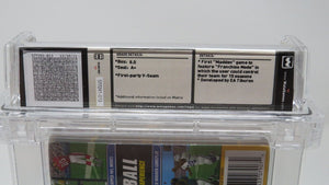 Madden '99 NFL Football Nintendo 64 N64 Factory Sealed Video Game Wata Graded
