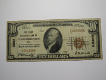 Load image into Gallery viewer, $10 1929 Newcomerstown Ohio OH National Currency Bank Note Bill Charter #5262 VF