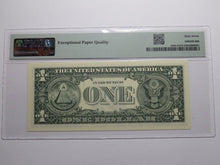 Load image into Gallery viewer, $1 2003 Radar Serial Number Federal Reserve Currency Bank Note Bill PMG UNC67EPQ