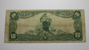 $10 1902 Stoystown Pennsylvania PA National Currency Bank Note Bill #5682 FINE