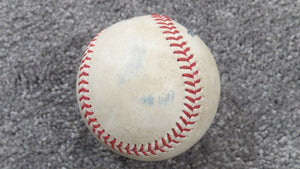 2020 Chance Sisco Baltimore Orioles Game Used Foul Baseball! Michael King Yanks