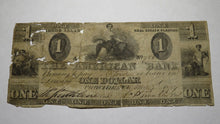 Load image into Gallery viewer, $1 1847 Providence Rhode Island RI Obsolete Currency Bank Note Bill! American