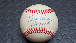 Tony Perez Cincinnati Reds Official National League Signed Baseball Autographed