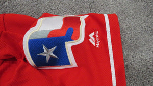 2019 Tim Federowicz Texas Rangers Game Issued Worn MLB Baseball Jersey 100 Patch