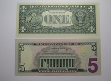 Load image into Gallery viewer, 4 $1-$5-$5-$20 Matching Consecutive Serial Numbers Federal Reserve Bank Notes