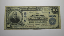 Load image into Gallery viewer, $10 1902 Andalusia Alabama AL National Currency Bank Note Bill! Ch. #11955 FINE+
