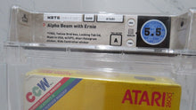 Load image into Gallery viewer, New Alpha Beam With Ernie Sesame Street Atari 2600 Sealed Video Game Wata Graded
