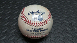 2020 Rio Ruiz Baltimore Orioles Game Used Walk MLB Baseball! Wild Pitch Mets!
