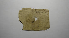 Load image into Gallery viewer, 1761 Ten Shillings North Carolina NC Colonial Currency Note Bill 10s Rare Issue