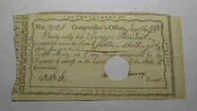 Load image into Gallery viewer, 1790 15s Connecticut Colonial Currency Interest Certificate Ralph Pomeroy Signed
