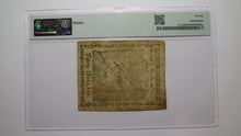 Load image into Gallery viewer, $30 1779 Continental Colonial Currency Note Bill Fifty Dollars PMG Graded VF20