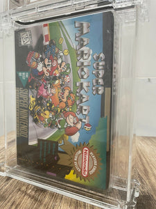 New Super Mario Kart Super Nintendo Factory Sealed Video Game Wata Graded 7.0 B