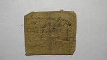 Load image into Gallery viewer, 1760 Five Shillings North Carolina NC Colonial Currency Note Bill! 5s! July 14!