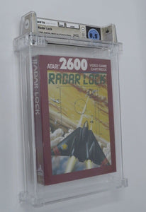 New Radar Lock Atari 2600 Sealed Video Game Wata Graded 8.5 A+ Seal! 1989