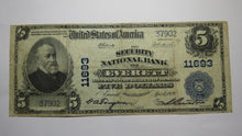 Load image into Gallery viewer, $5 1902 Everett Washington WA National Currency Bank Note Bill Charter #1693 VF