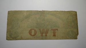 $2 1854 Washington D.C. Obsolete Currency Bank Note Bill! Anacostia Merchants
