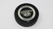 Load image into Gallery viewer, 2000 Nashville Predators Official Bettman NHL Game Puck Not Used RARE One Year