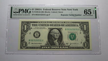 Load image into Gallery viewer, $1 2003 Repeater Serial Number Federal Reserve Currency Bank Note Bill PMG UNC65