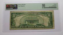Load image into Gallery viewer, $5 1929 Hightstown New Jersey NJ National Currency Bank Note Bill Ch. #1737 VF20