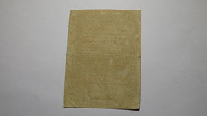 1786 Two Shillings Rhode Island RI Colonial Currency Bank Note Bill 2s 6d VF++
