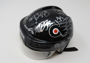 2005-06 Team Signed Philadelphia Flyers Mini Helmet Forsberg Carter Richards